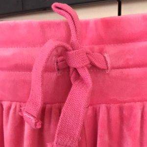 Anthropologie Raspberry Velvet Joggers SZ 1X